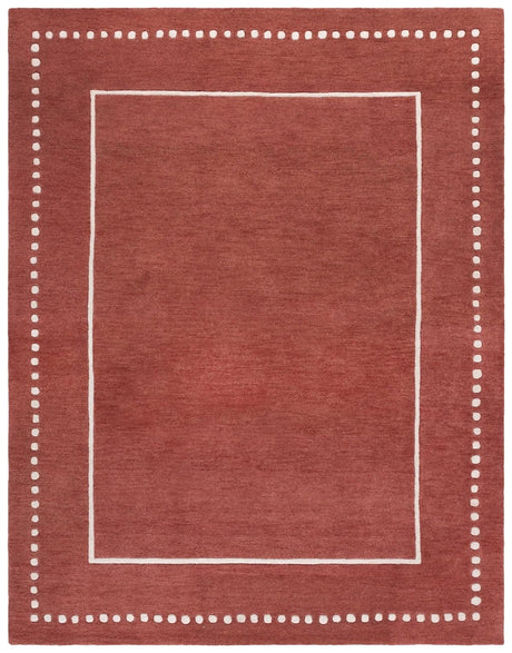 Safavieh Bella 8'-0" x 10'-0" Rug in Red / Ivory