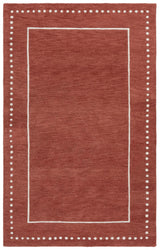 Safavieh Bella 4'-0" x 6'-0" Rug in Red / Ivory