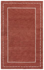 Safavieh Bella 4'-0" x 6'-0" Rug in Red / Ivory