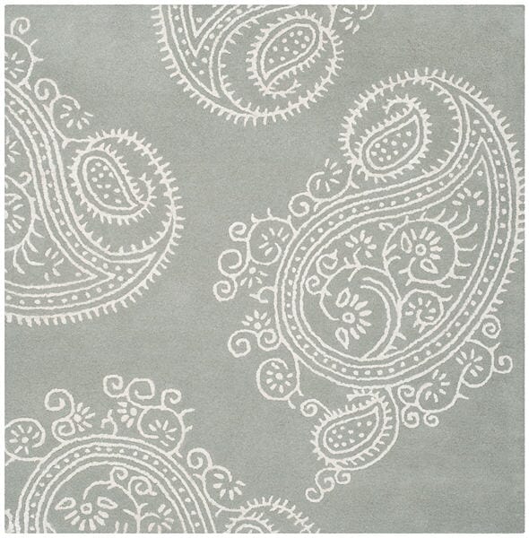 Safavieh Bella Bel153A Grey / Ivory Rugs.