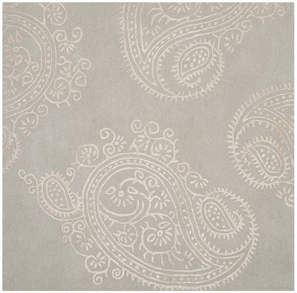 Safavieh Bella Bel153C Silver / Beige Rugs.