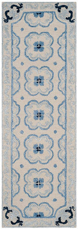 Safavieh Bella Bel154A Ivory / Blue Rugs.