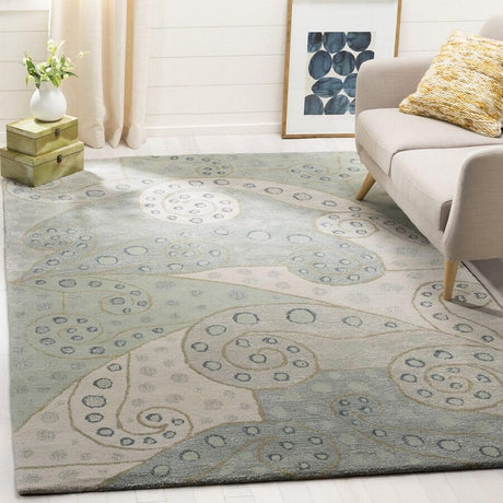 Safavieh Bella Bel221A Sage / Multi Rugs.