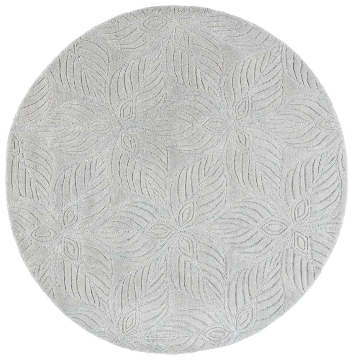 Safavieh Bella 6'-0" x 6'-0" Rug in Grey / Ivory