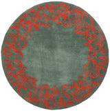 Safavieh Bella Bel350A Blue / Coral Rugs.