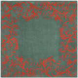 Safavieh Bella Bel350A Blue / Coral Rugs.