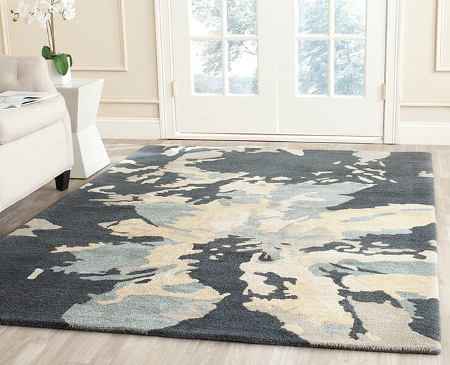 Safavieh Bella Bel670A Steel Blue Rugs.