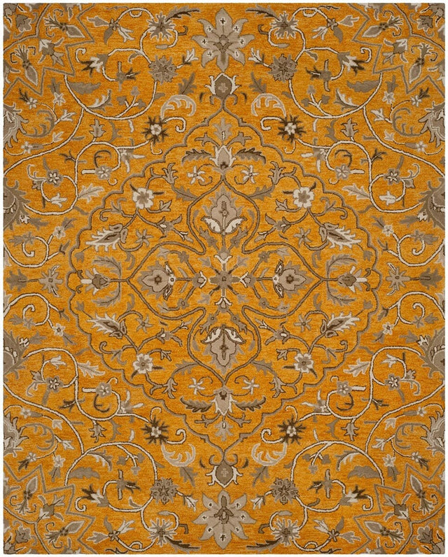 Safavieh Bella Bel673A Gold / Taupe Rugs.