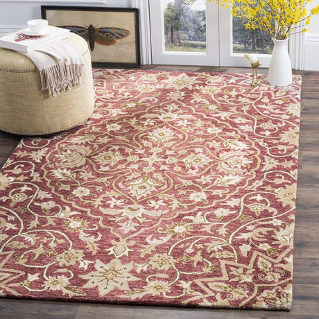 Safavieh Bella Bel673B Rose / Taupe Rugs.