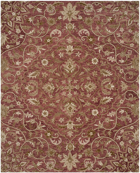 Safavieh Bella Bel673B Rose / Taupe Rugs.