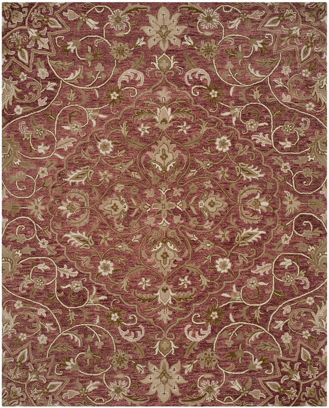 Safavieh Bella Bel673B Rose / Taupe Rugs.