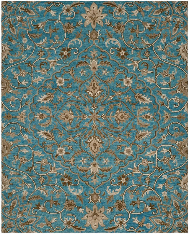 Safavieh Bella Bel673C Blue / Taupe Rugs.