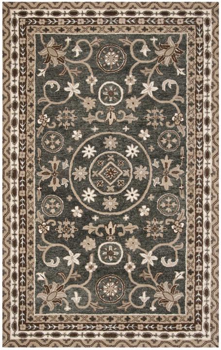 Safavieh Bella Bel674A Grey / Taupe Rugs.