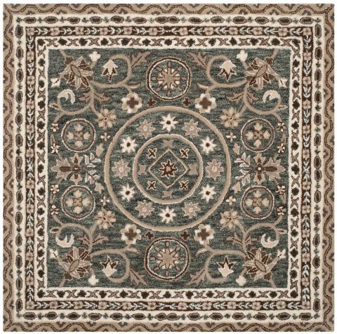 Safavieh Bella Bel674A Grey / Taupe Rugs.