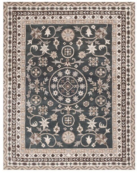 Safavieh Bella Bel674A Grey / Taupe Rugs.