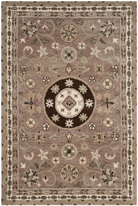 Safavieh Bella Bel674B Taupe / Light Grey Rugs.