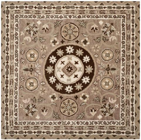 Safavieh Bella Bel674B Taupe / Light Grey Rugs.