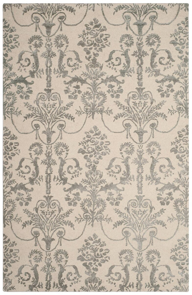 Safavieh Bella Bel917A Ivory / Grey Rugs.