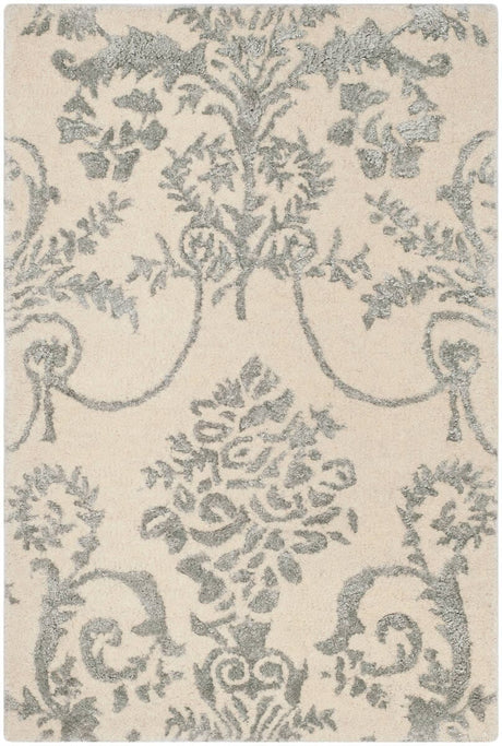 Safavieh Bella Bel917A Ivory / Grey Rugs.