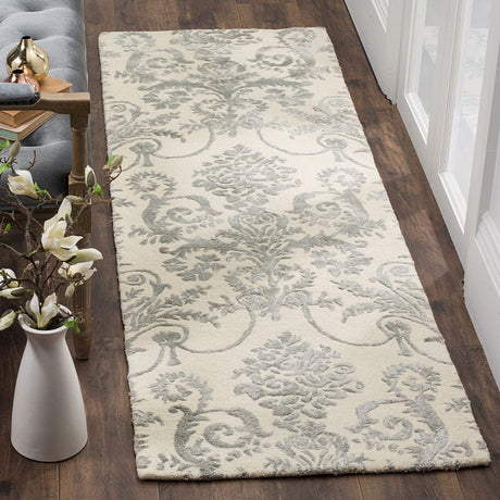 Safavieh Bella Bel917A Ivory / Grey Rugs.