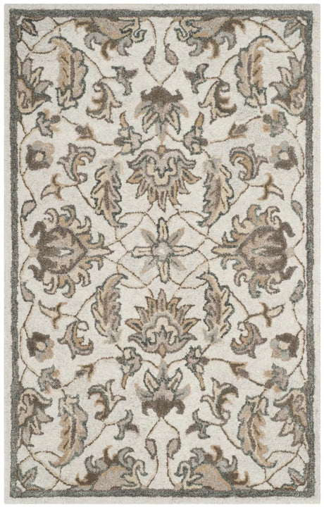 Safavieh Bella 2'-6" x 4'-0" Rug in Ivory / Light Grey