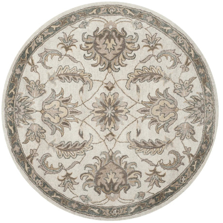 Safavieh Bella 5'-0" x 5'-0" Rug in Ivory / Light Grey