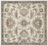 Safavieh Bella 5'-0" x 5'-0" Rug in Ivory / Light Grey