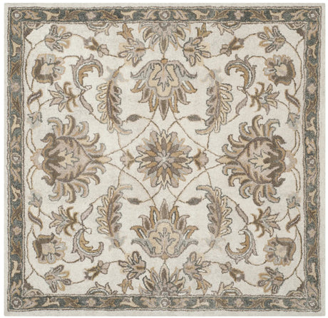 Safavieh Bella 5'-0" x 5'-0" Rug in Ivory / Light Grey