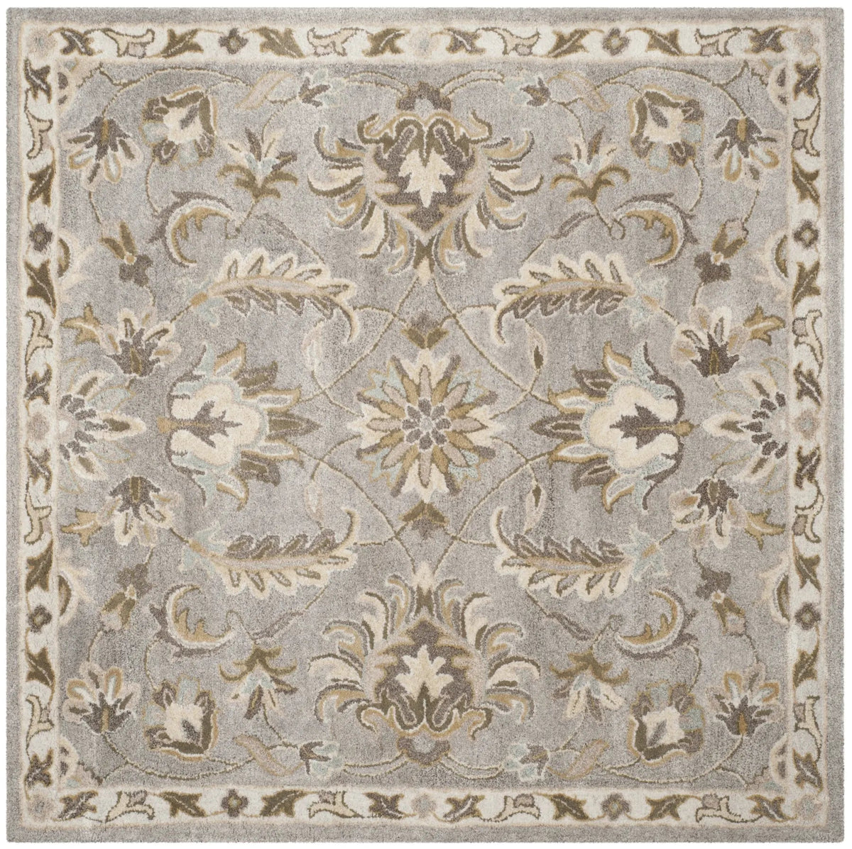 Safavieh Bella 5'-0" x 5'-0" Rug in Grey / Multi