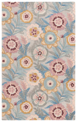 Safavieh Bellagio 4'-0" x 6'-0" Rug in Grey / Pink