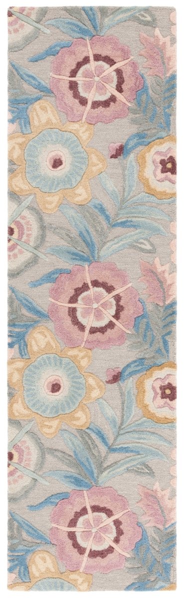 Safavieh Bellagio Blg101U Grey/Pink Rug.