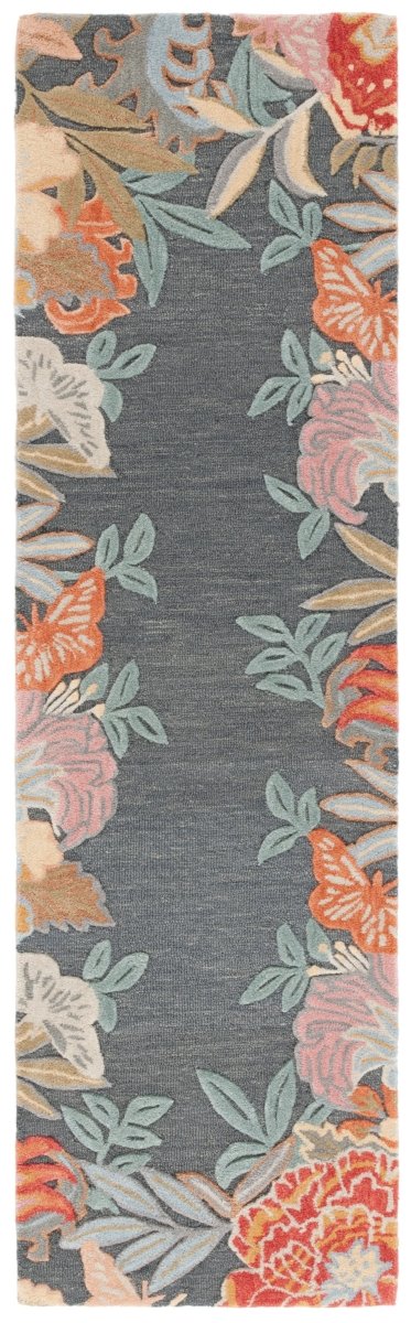 Safavieh Bellagio Blg102F Grey/Rust Rug.