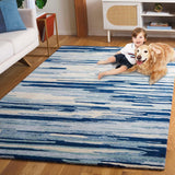 Safavieh Bellagio Blg201M Blue/Ivory Rug.