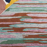 Safavieh Bellagio Blg201Y Green/Pink Rug.