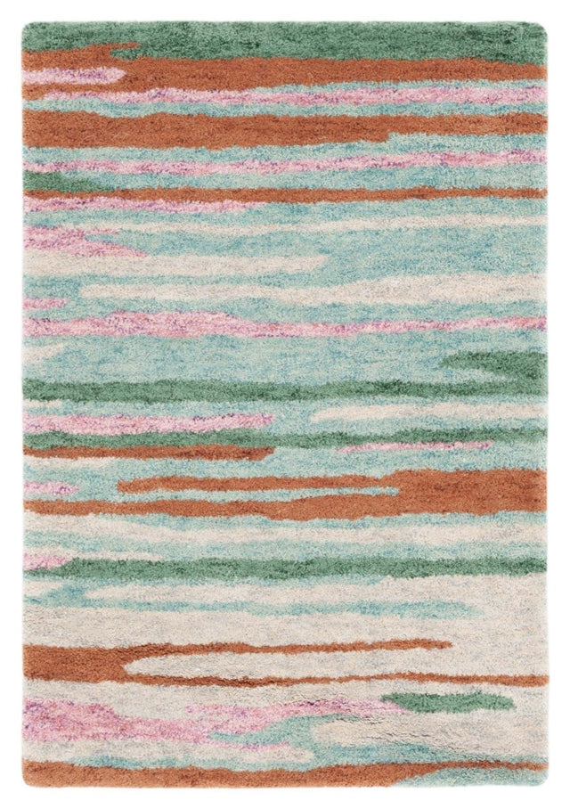 Safavieh Bellagio Blg201Y Green/Pink Rug.