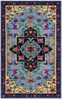 Safavieh Bellagio Blg506B Light Blue / Multi Rugs.