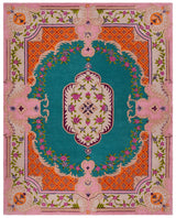 Safavieh Bellagio Blg535M Blue/Pink Rug.