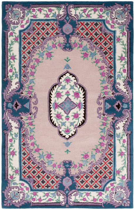 Safavieh Bellagio Blg535U Pink/Ivory Rug.