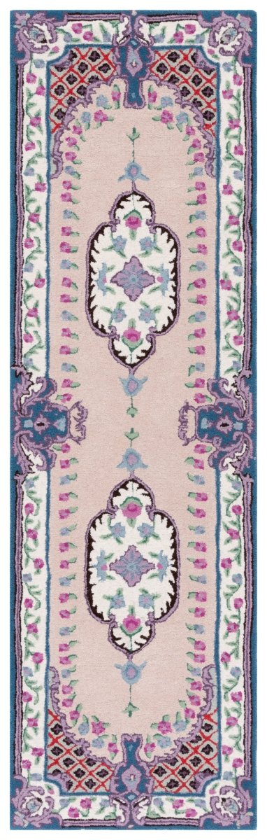 Safavieh Bellagio Blg535U Pink/Ivory Rug.
