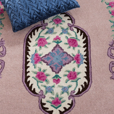 Safavieh Bellagio Blg535U Pink/Ivory Rug.