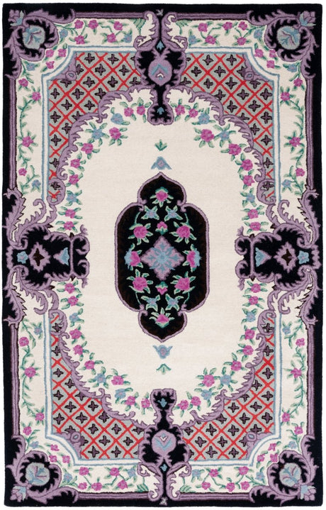 Safavieh Bellagio Blg535X Ivory/Black Rug.