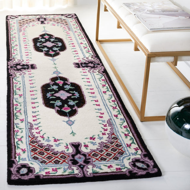 Safavieh Bellagio Blg535X Ivory/Black Rug.