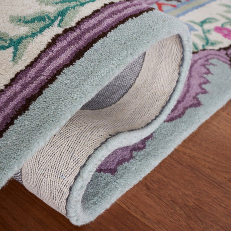Safavieh Bellagio Blg535Y Light Green/Ivory Rug.