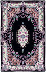 Safavieh Bellagio Blg535Z Black/Ivory Rug.