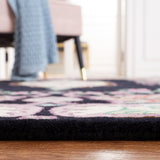 Safavieh Bellagio Blg535Z Black/Ivory Rug.