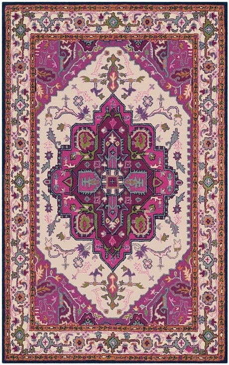 Safavieh Bellagio Blg541A Ivory / Pink Rugs.