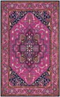 Safavieh Bellagio Blg541C Pink / Navy Rugs.