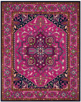 Safavieh Bellagio Blg541C Pink / Navy Rugs.