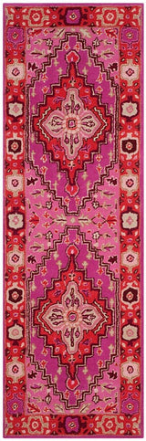 Safavieh Bellagio Blg545B Red/Pink Rug.