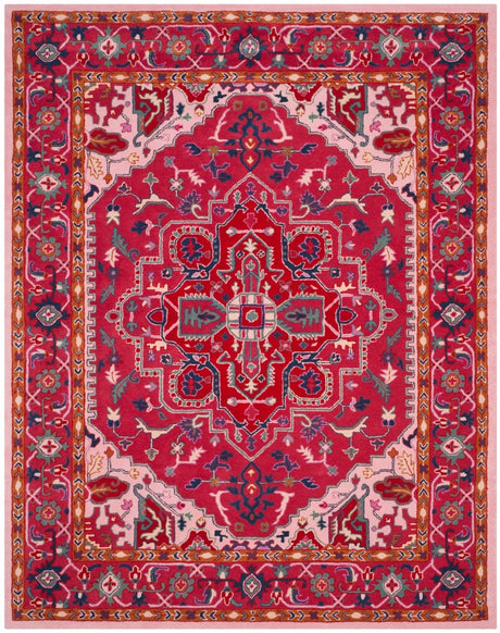 Safavieh Bellagio Blg546A Red/Pink Rug.